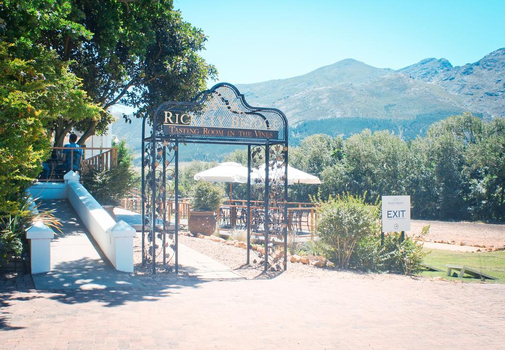 Rickety Bridge Manor House Guest House Franschhoek Bagian luar foto