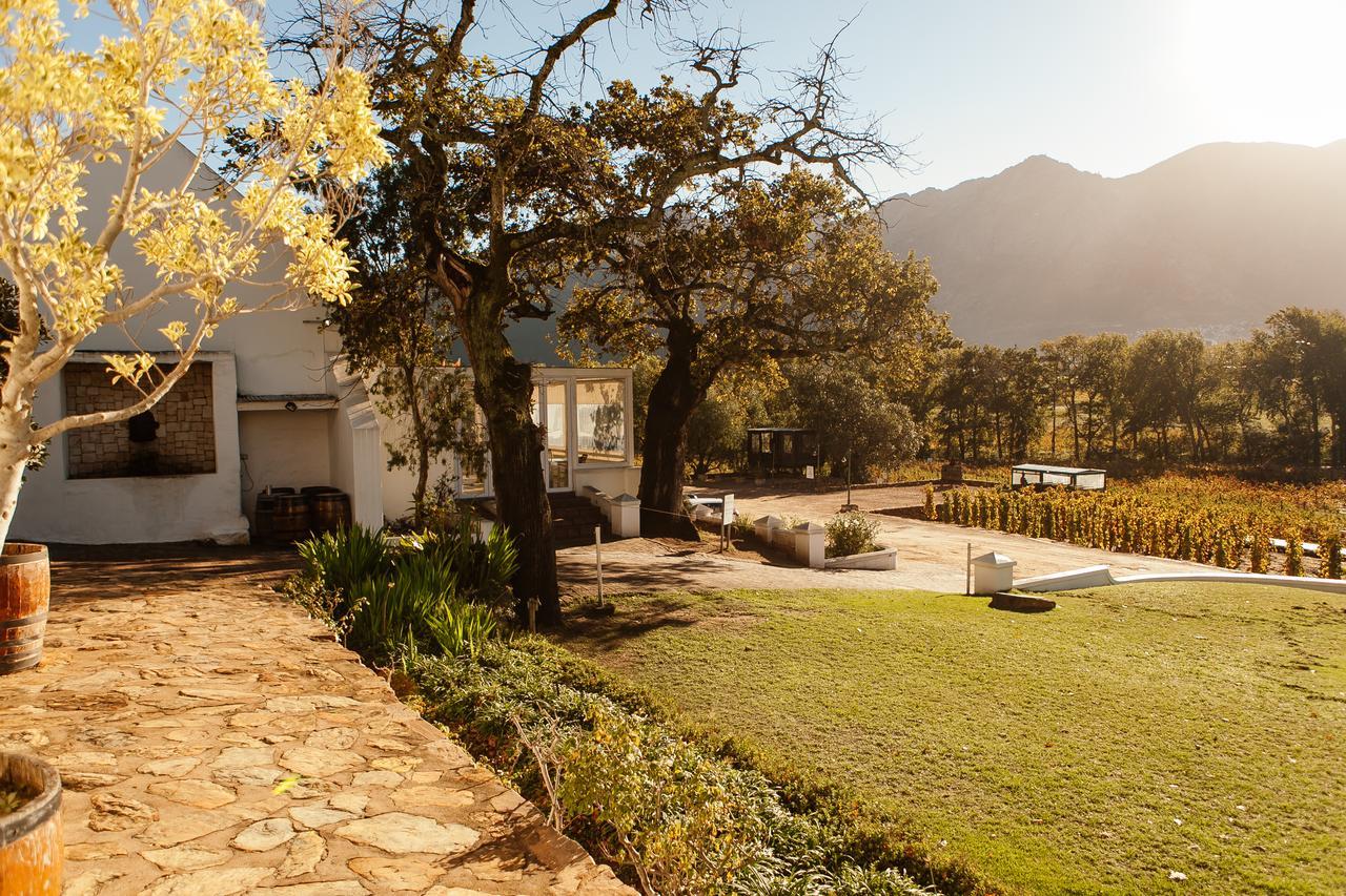 Rickety Bridge Manor House Guest House Franschhoek Bagian luar foto