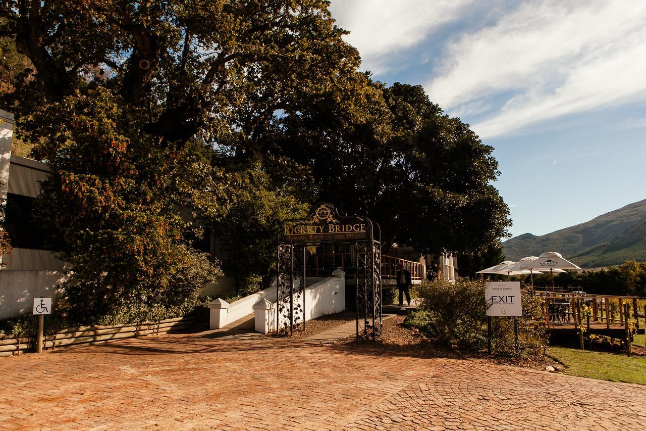 Rickety Bridge Manor House Guest House Franschhoek Bagian luar foto