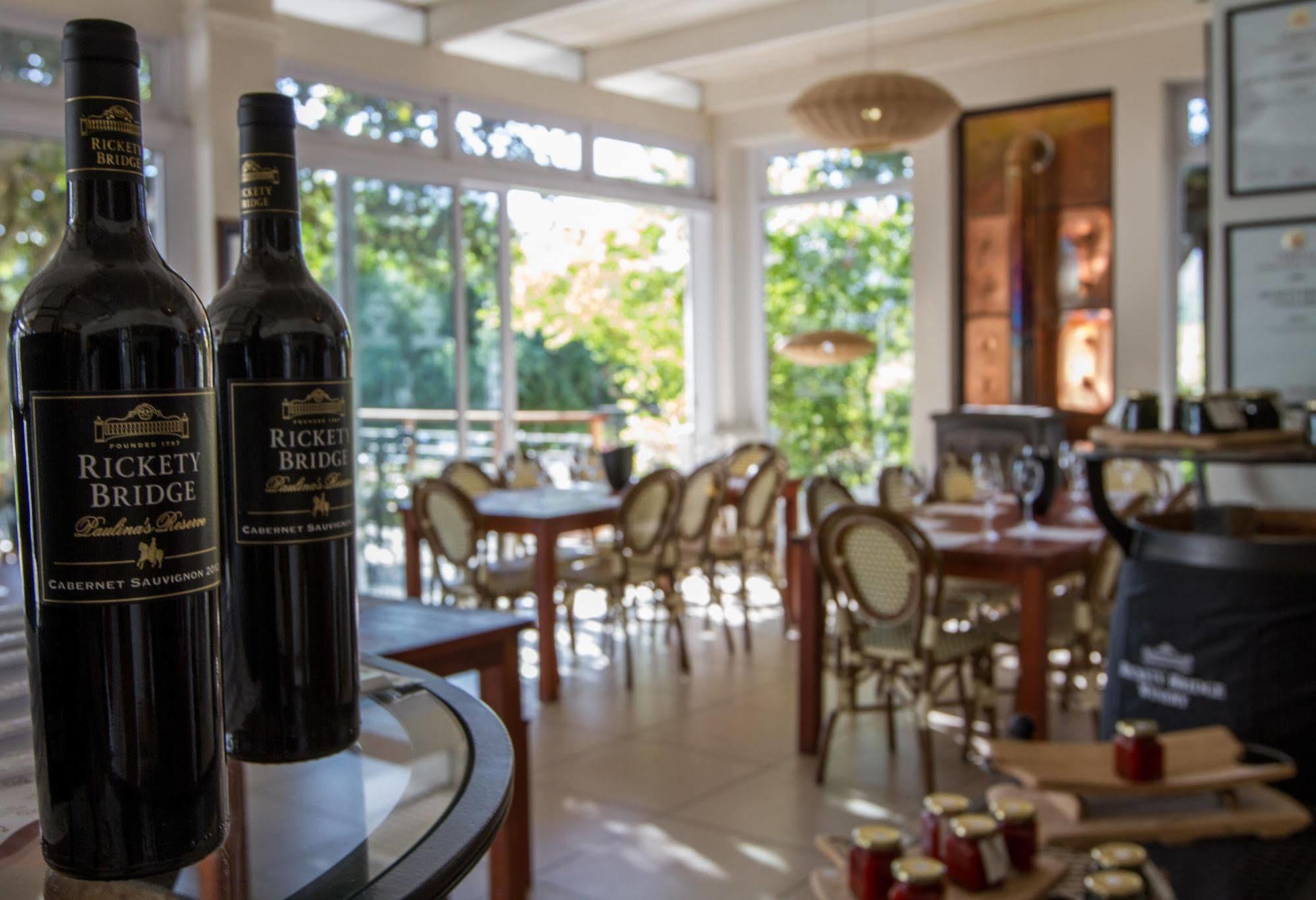 Rickety Bridge Manor House Guest House Franschhoek Bagian luar foto