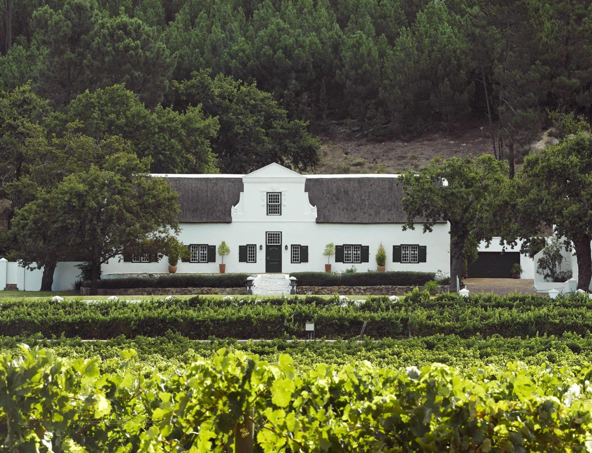 Rickety Bridge Manor House Guest House Franschhoek Bagian luar foto