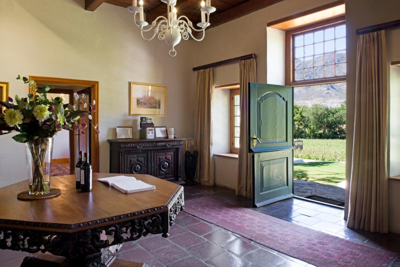 Rickety Bridge Manor House Guest House Franschhoek Bagian luar foto