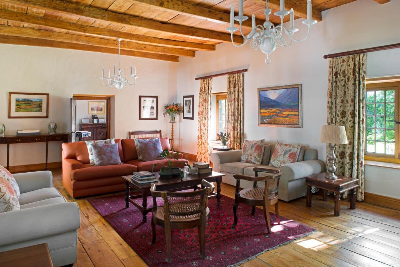 Rickety Bridge Manor House Guest House Franschhoek Bagian luar foto