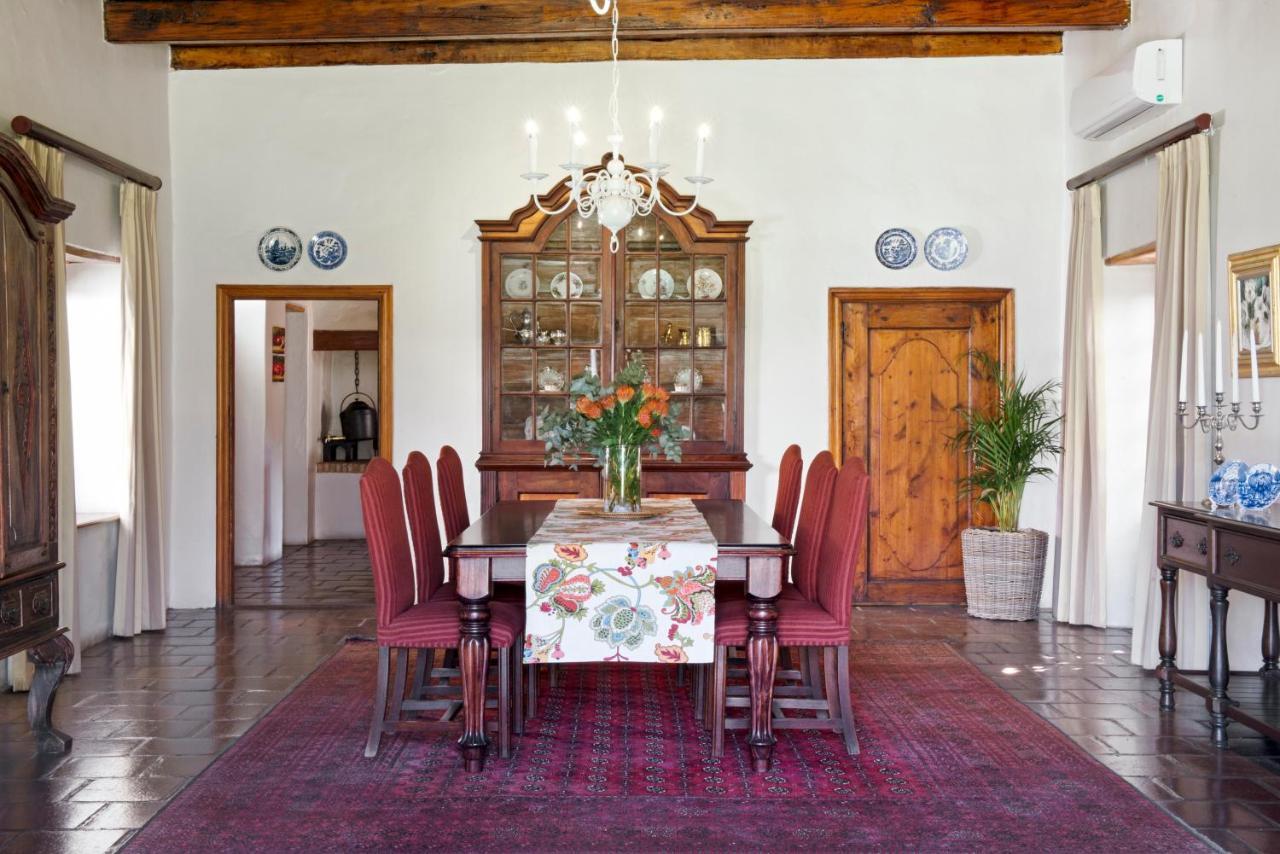 Rickety Bridge Manor House Guest House Franschhoek Bagian luar foto