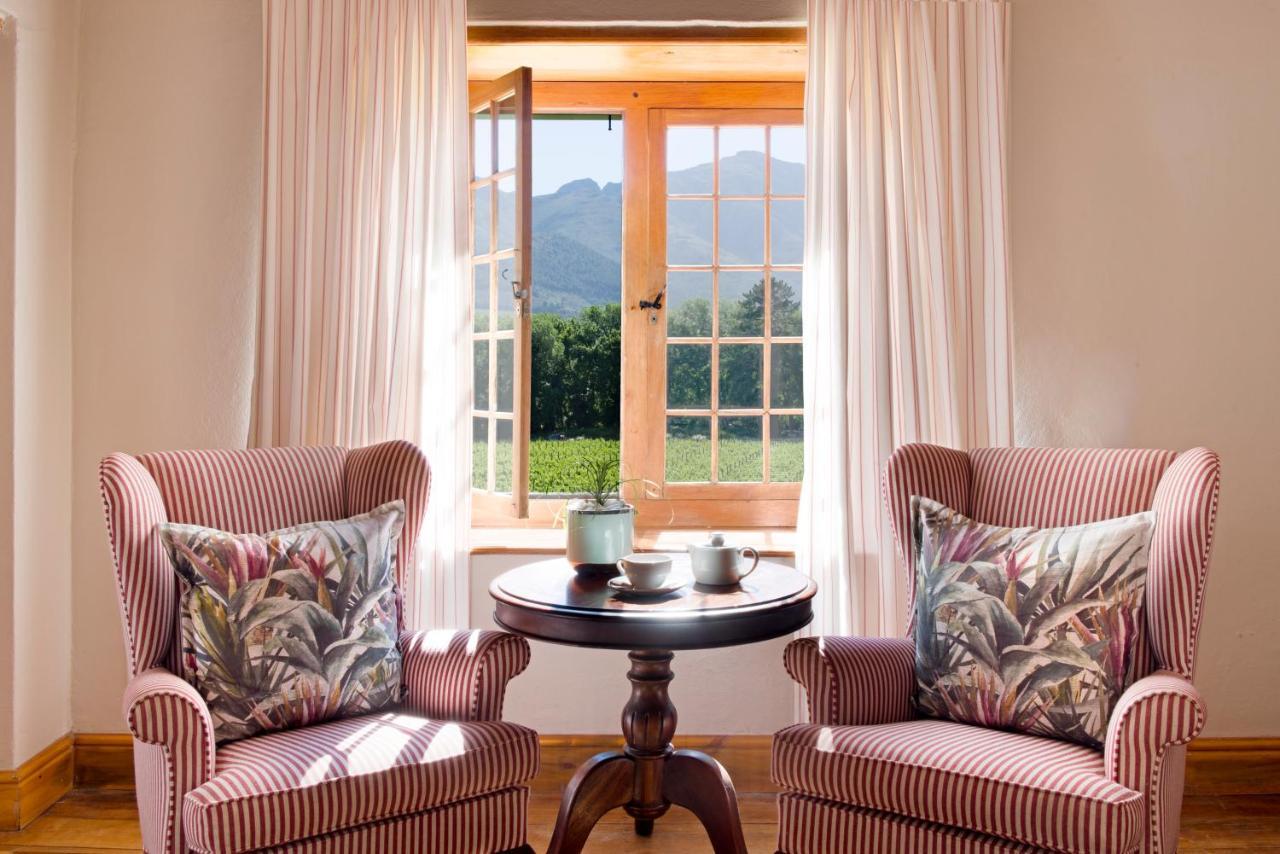Rickety Bridge Manor House Guest House Franschhoek Bagian luar foto
